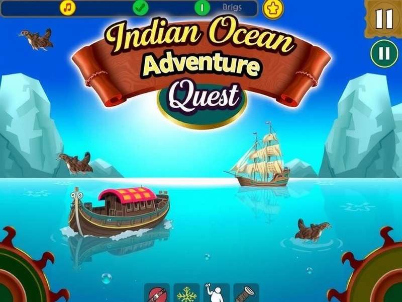 Indian Ocean Adventure Quest Game Screenshot
